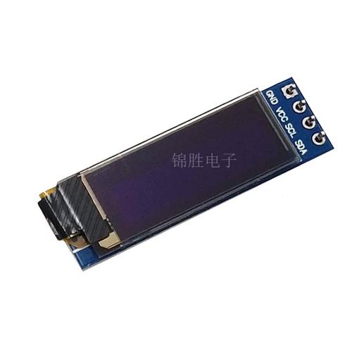 0.91寸oled液晶屏显示模块 iic 12832液晶屏显示器件 兼容3.3v